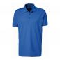 Preview: Poloshirt königsblau Herren & Damen Stretch kurzarm