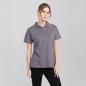 Preview: Poloshirt Damen Stretch farbig kurzarm