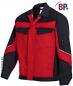 Preview: BP® Herrenblouson rot/schwarz, Paspel