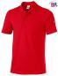 Preview: Poloshirt rot Damen & Herren kurzarm