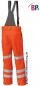 Preview: Wetterschutzhose Warnschutzhose orange