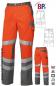 Preview: Warnschutzhose orange warnorange/dunkelgrau