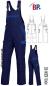 Preview: Latzhose dunkelblau/königsblau