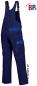 Preview: Latzhose dunkelblau/königsblaua