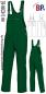 Preview: Latzhose, mittelgrün