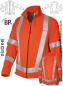 Preview: Warnschutz Fleecejacke orange