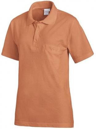Polo-Pique-Shirt 1/2 Arm, 3-Knopf, Halbarm zimt