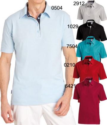 Leiber Poloshirt farbig kurzarm Berufsbekleidung