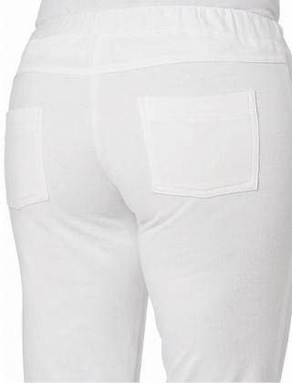 Preview: Leiber Damen Sweathose weiß