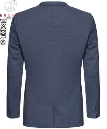 Greiff Sakko  Modern Herren Pinpoint Slim Fit