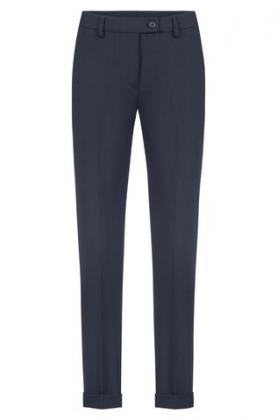 Greiff Damen Hose marine Premium Slim Fit