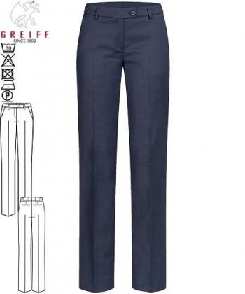 Preview: Greiff Damenhose dunkelblau MODERN Regular Fit