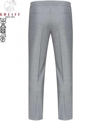 Herren Hose hellgrau Joggpants grau Modern Regular Fit