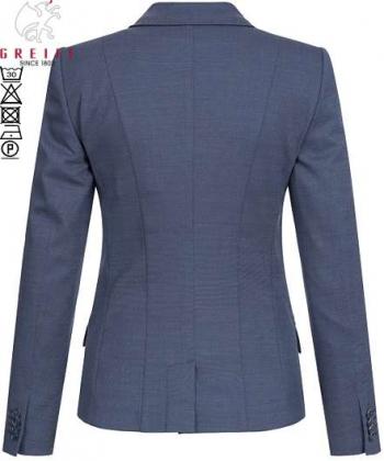 Preview: Damen Blazer Pinpoint 2-Knopf Greiff Modern Regular Fit