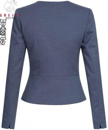 Preview: Damen Kurzblazer Pinpoint Greiff Modern Slim Fit