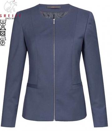 Preview: Greiff Damen Blazer dunkelblau Modern Regular Fit