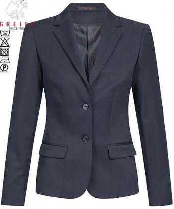 Greiff Damen-Blazer marineblau BASIC 2-Knopf c