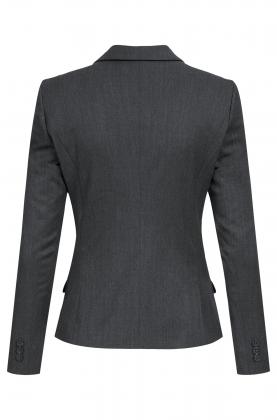 Greiff Damen Blazer anthrazit BASIC 2-Knopf Slim Fit