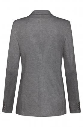 Preview: Jersey Damen Blazer Greiff Casual 2-Knopf meliert