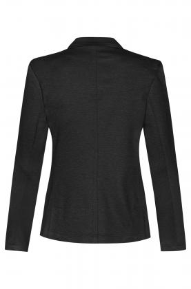 Jersey Damen Kurzblazer Greiff Casual 2-Knopf meliert