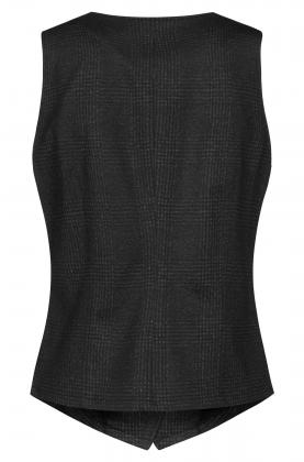 Preview: Damen Jersey-Weste glencheck Greiff Casual
