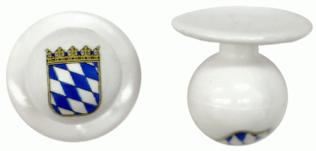 Kugelknöpfe-Satz, Wappen Bayern, Kochknöpfe, günstig, riesige Auswahl