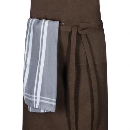 Latzschürze mit Tasche Canvas washed