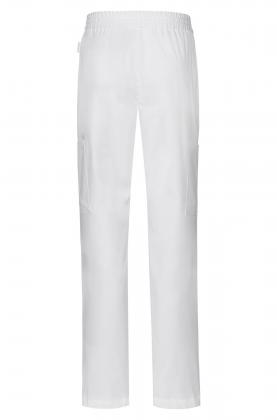 Preview: Schlupfhose Cargohose weiß