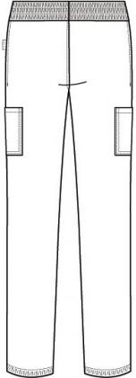 Schlupfhose Cargohose farbig
