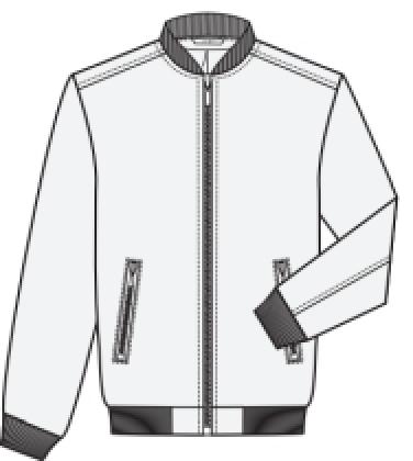 Greiff Herren Blouson marine CASUAL Regular Fit