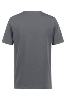 Preview: Greiff Herren T-Shirt anthrazit grau kurzarm Stretch
