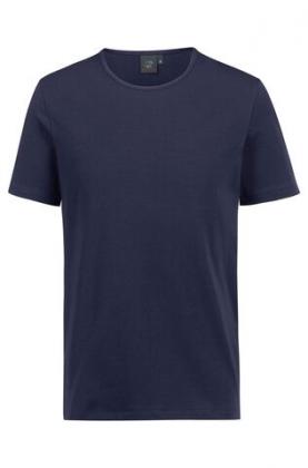 Preview: Greiff Herren T-Shirt marineblau kurzarm Stretch