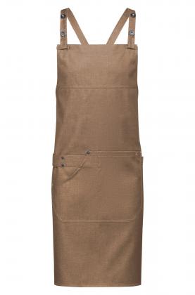 Greiff Latzschürze mit Taschen Denimoptik