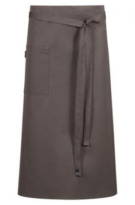 Preview: Bistro Schürze Tasche taupe