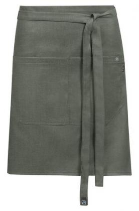 Preview: Greiff Schürze mit Taschen Denimoptik