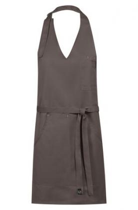 Damen Latzschürze taupe
