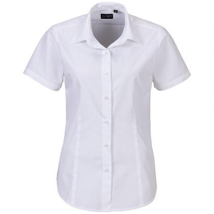 Damen-Bluse, 1/2 Arm, weiß