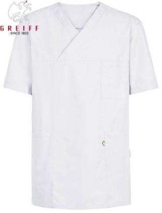 Schlupfkasack unisex Kasack weiß Pflege & Medizin