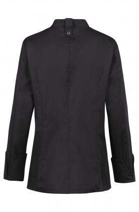 Greiff Damen-Kochjacke schwarz langarm