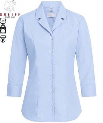 Greiff Bluse bleu 3/4 Arm Basic