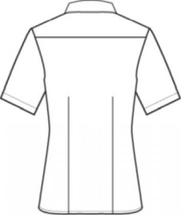 Damen Bluse weiß Greiff Leasing kurzarm Regular Fit