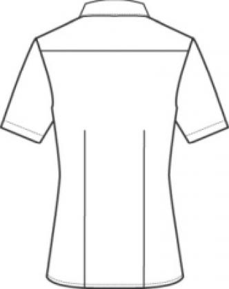 Damen Bluse Greiff Leasing kurzarm Slim Fit