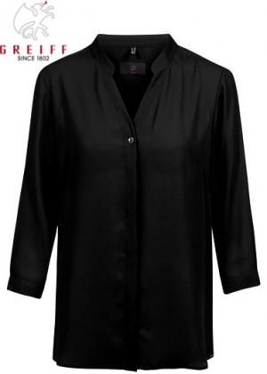 Preview: Damen Chiffon Bluse Greiff 3/4-Arm Regular Fit