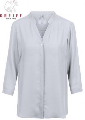 Preview: Damen Chiffon Schlupfbluse Greiff langarm Regular Fit