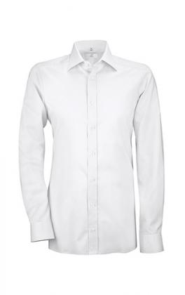 Herren Hemd langarm weiß Greiff Leasing Slim Fit