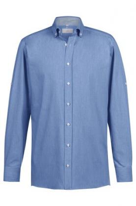 Herren Hemd langarm denimoptik Greiff Regular Fit