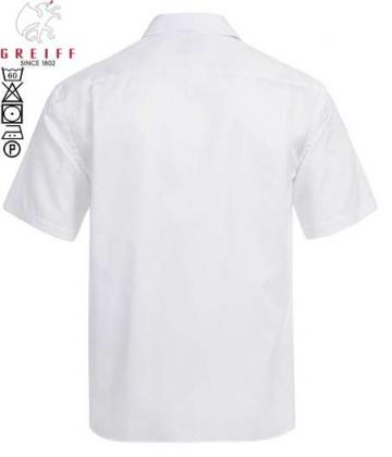 Preview: Greiff Herren Hemd weiß kurzarm Premium ComfortFit