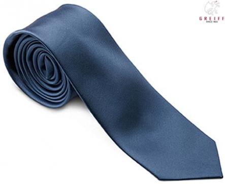 Greiff Krawatte marineblau Slimline