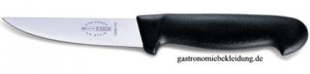 Geflügelmesser schwarz, 10 cm, F. Dick