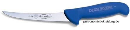 Ausbeinmesser geschweifte Klinge flexibel 13 cm blau Friedrich Dick
